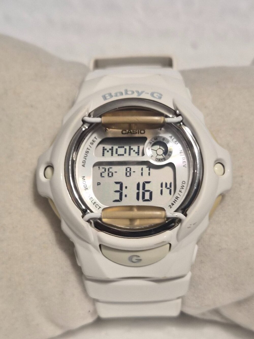 Casio G Shock Baby G Gloss White